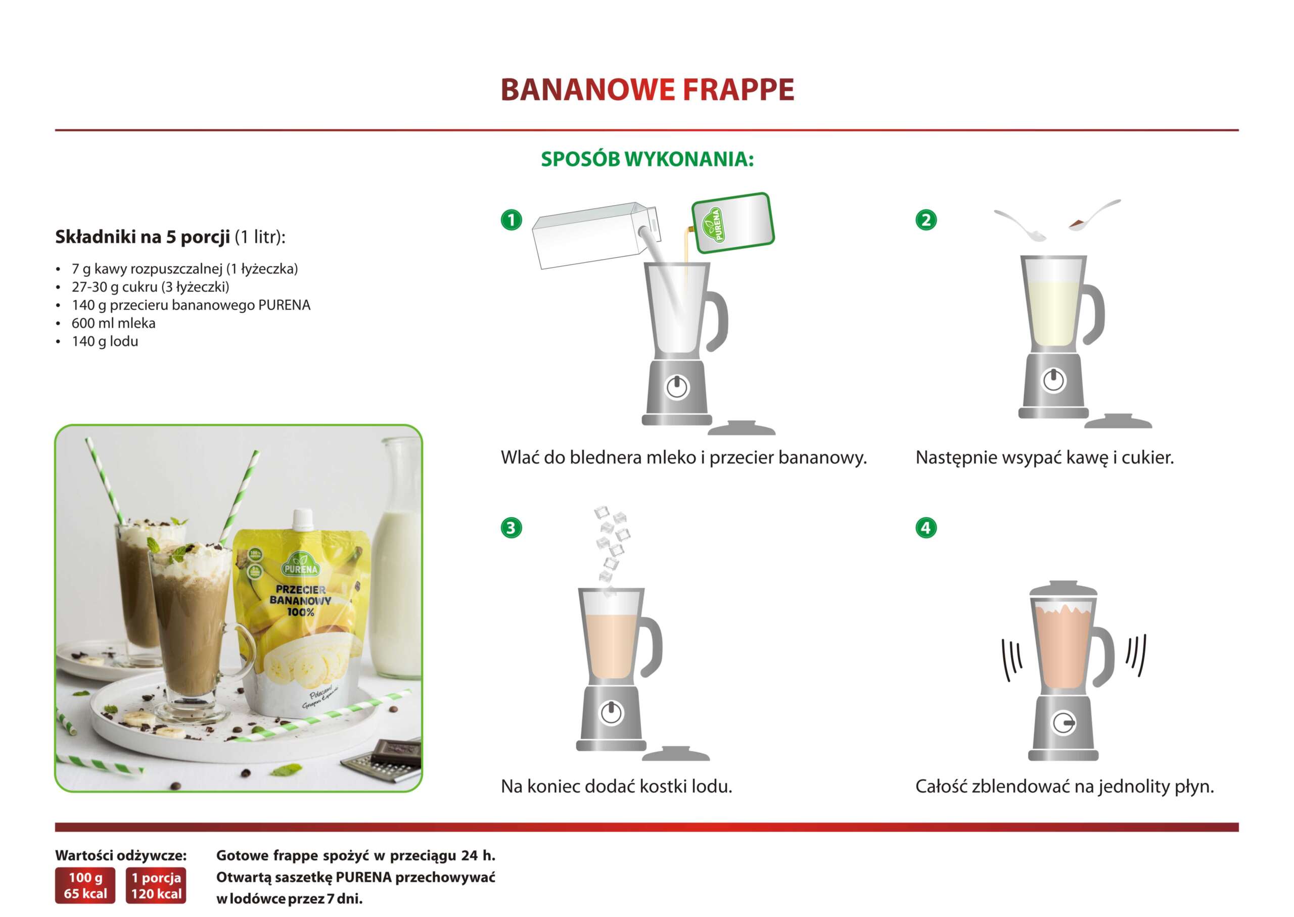 Bananowe frappe